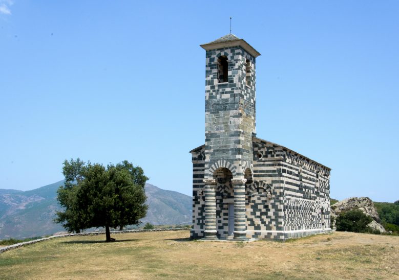 San Michele murato église, Corsica.