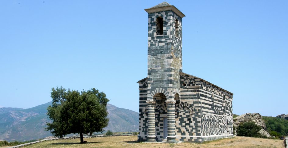 San Michele murato église, Corsica.