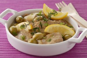 veau aux olives